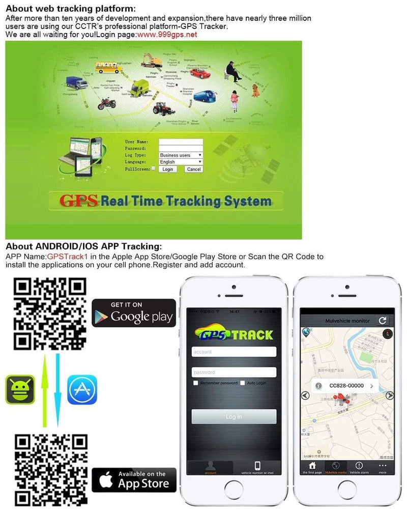 6000mAh Car GPS Tracker Vehicle GPS Locator Electronics > GPS Navigation Systems KOL DEALS   