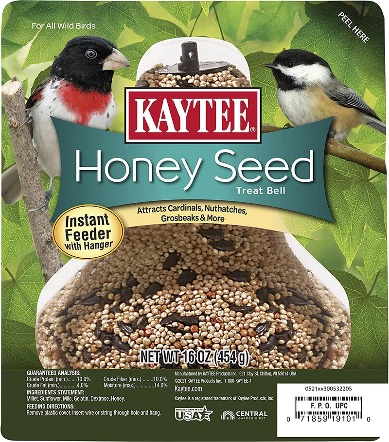 Kaytee Nut and Fruit Seed Treat Bell, 15-Ounce Animals & Pet Supplies > Pet Supplies > Bird Supplies > Bird Food Central Garden & Pet Honey  