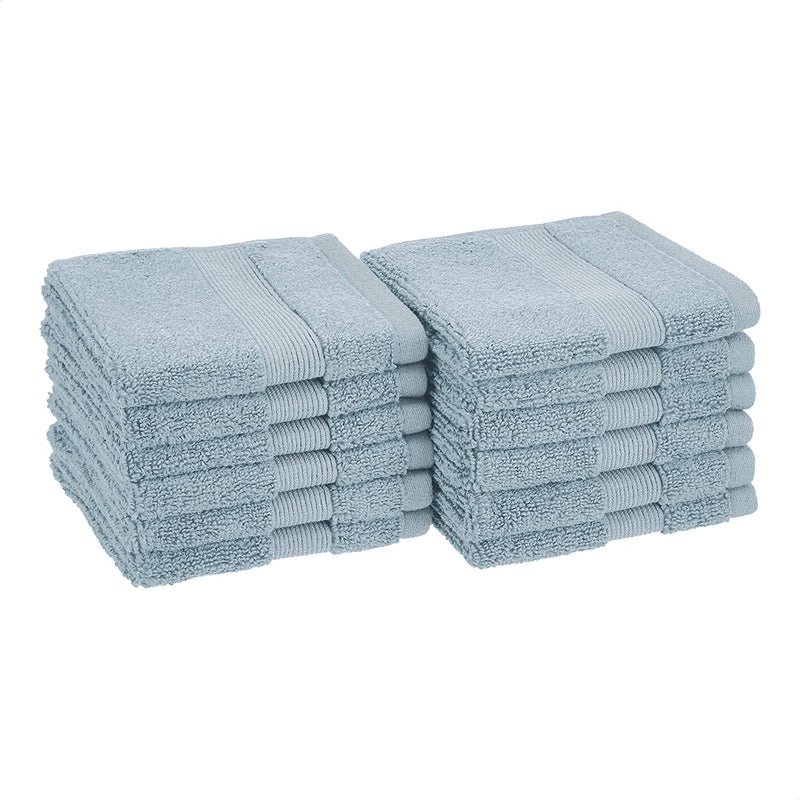 Dual Performance Towel Set - 6-Piece Set, Light Blue Home & Garden > Linens & Bedding > Towels KOL DEALS Tile Teal Washcloths 