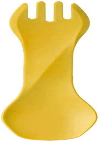 Humangear Gobites Uno Portable Silverware Utensils Camping Gear Accessories Kitchen Equipment for Cooking or Lunchbox, 1-Pack Sporting Goods > Outdoor Recreation > Winter Sports & Activities humangear Yellow  