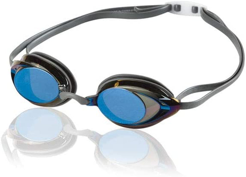 Speedo Swim Goggles Mirrored Vanquisher 2.0 - Manufacturer Discontinued Sporting Goods > Outdoor Recreation > Boating & Water Sports > Swimming > Swim Goggles & Masks Speedo Blue Thunder  