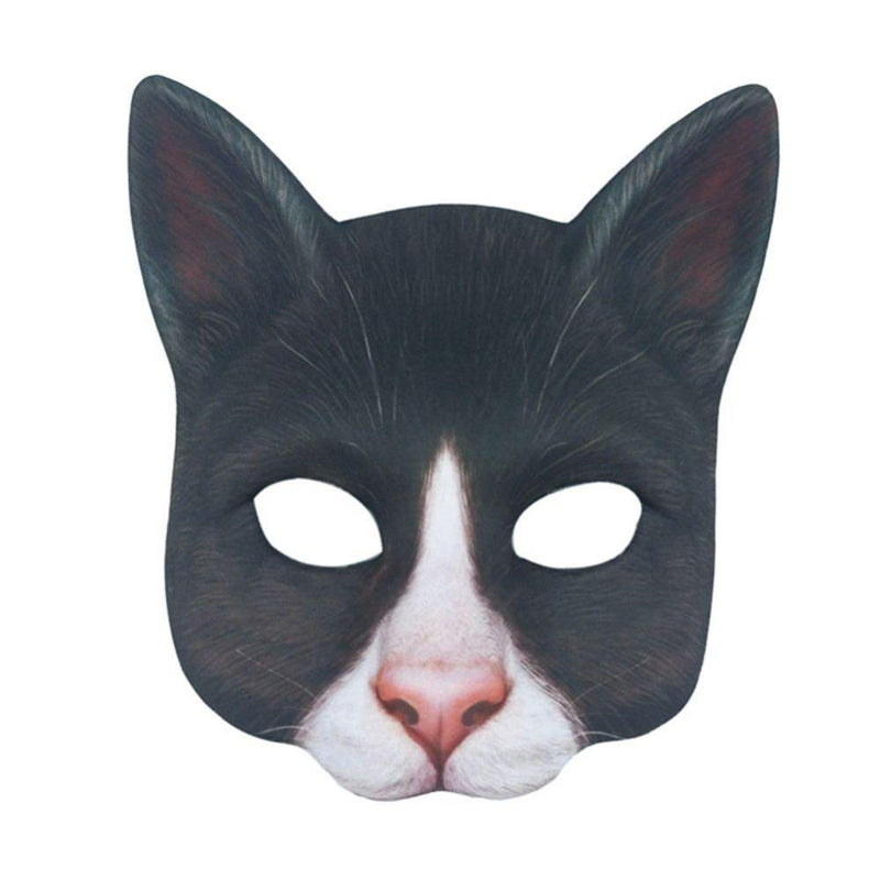 Halloween Novelty Mask Costume Party Cat Animal Mask Head Mask Apparel & Accessories > Costumes & Accessories > Masks EFINNY Other  