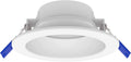 American Lighting AD6RE-5CCT-WH Advantage Dimmable Downlights with 5-In-1 Selectable Color Temperatures, Cetlus Listed for Wet Locations, 1-Pack,White, 6-Inch Direct Series