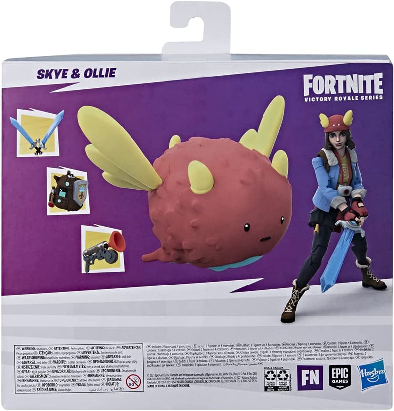 FORTNITE Hasbro Victory Royale Series Skye and Ollie Deluxe Pack Collectible Action Figures with Accessories - Ages 8 and Up, 6-Inch Sporting Goods > Outdoor Recreation > Winter Sports & Activities Hasbro   