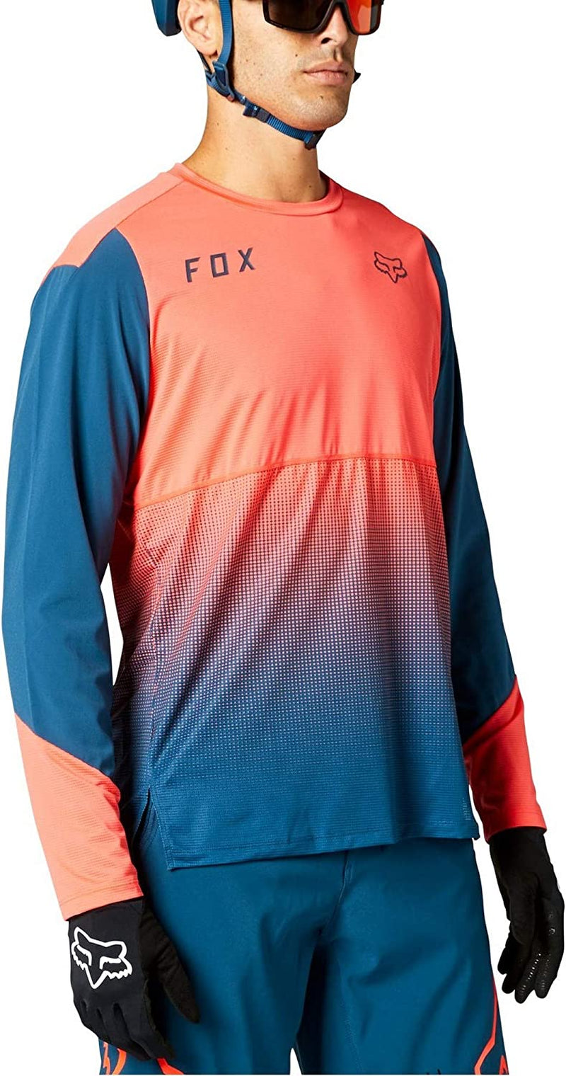 Fox Racing Men'S Flexair Long Sleeve Mountain Biking Jersey