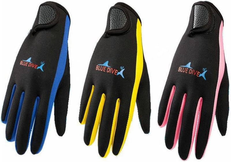1.5Mm Thick Neoprene Diving Mittens Snorkeling Kayaking Surfing Water Sports Gloves Sporting Goods > Outdoor Recreation > Boating & Water Sports > Swimming > Swim Gloves SAXTZDS   