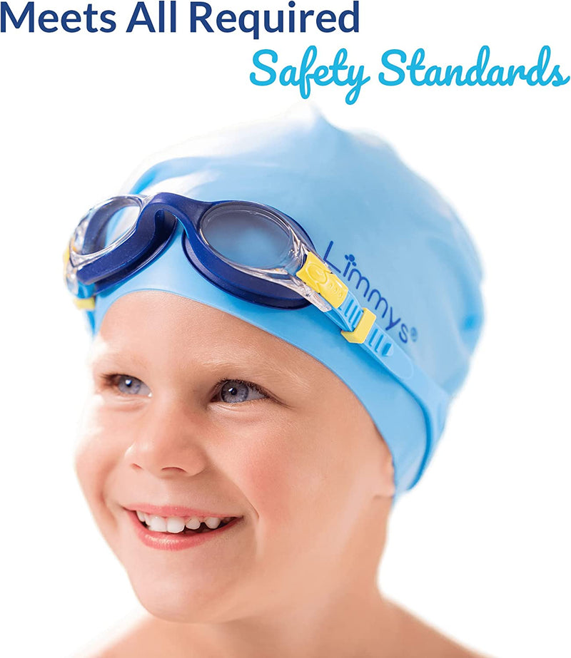 Limmys Kids Swimming Goggles for Kids Age 3-12 - Sporting Goods > Outdoor Recreation > Boating & Water Sports > Swimming > Swim Goggles & Masks Limmys   