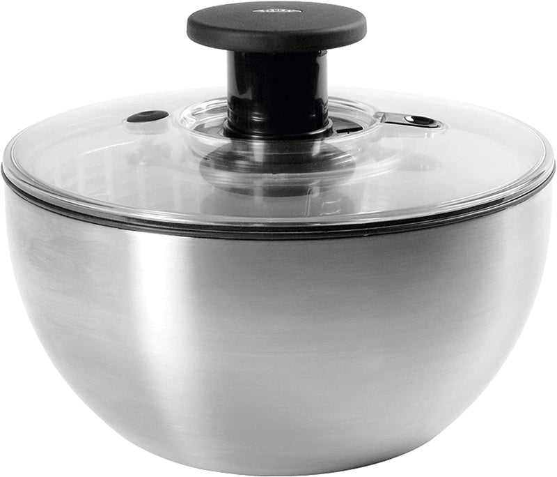 OXO Good Grips Large Salad Spinner - 6.22 Qt. Home & Garden > Kitchen & Dining > Kitchen Tools & Utensils OXO Stainless Steel Salad Spinner  