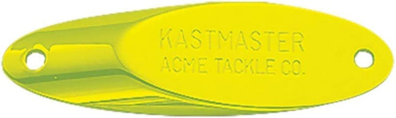 Acme Kastmaster Fishing Lure - Balanced and Aerodynamic for Huge Distance Casts and Wild Action without Line Twist Sporting Goods > Outdoor Recreation > Fishing > Fishing Tackle > Fishing Baits & Lures Acme Chartreuse 1/32 oz. 
