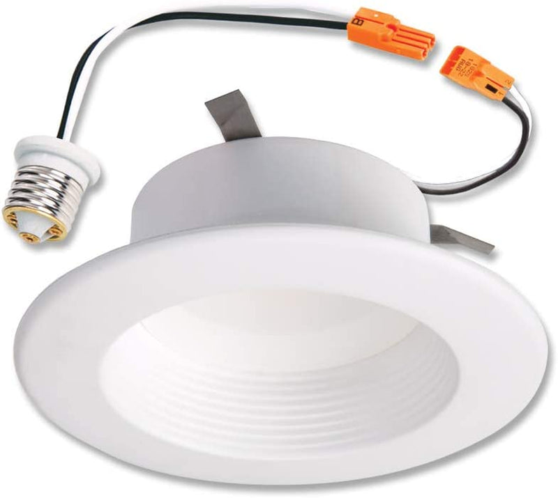 HALO RL560WH6935R-CA Integrated LED Recessed Retrofit Downlight Trim, 5 Inch and 6 Inch, 3500K Neutral Home & Garden > Lighting > Flood & Spot Lights HALO 3500k Neutral Standard 4 inch