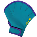 Flow Swimming Resistance Gloves - Webbed Gloves for Water Aerobics, Aquatic Fitness, and Swim Training Sporting Goods > Outdoor Recreation > Boating & Water Sports > Swimming > Swim Gloves Flow Swim Gear Aqua/Purple Medium 