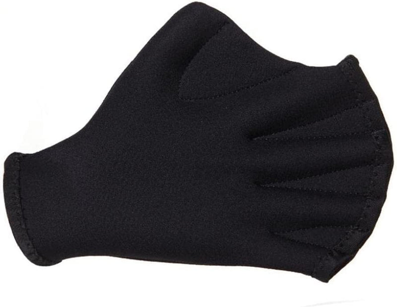 Swimming Webbed Gloves 1 Pair Elastic Duck Web Hand Wear Surfing Sports Hand Fins Training Paddles Diving Hand Equipment Sporting Goods > Outdoor Recreation > Boating & Water Sports > Swimming > Swim Gloves Froiny   
