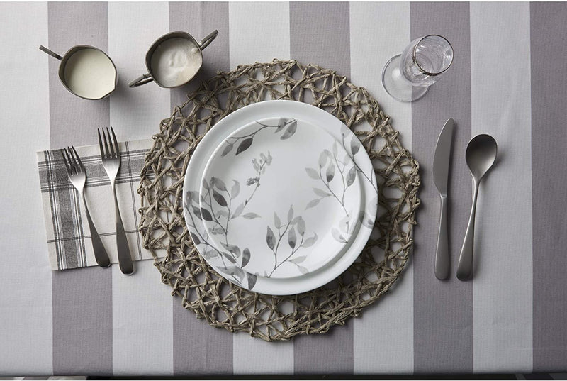 Corelle Boutique Misty Leaves 12-Piece Dinnerware Set, Service for 4 Home & Garden > Kitchen & Dining > Tableware > Dinnerware Corelle   