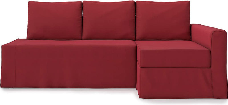 TLYESD Easy Fit Friheten Sleeper Sofa Cover Replacement for Couch Cover IKEA Friheten 3 Seat Sofa Bed Slipcover ,Friheten Sleeper Sofa Cover (Chaise on Left- Face to Sofa) Home & Garden > Decor > Chair & Sofa Cushions TLYESD Red Right Chaise 