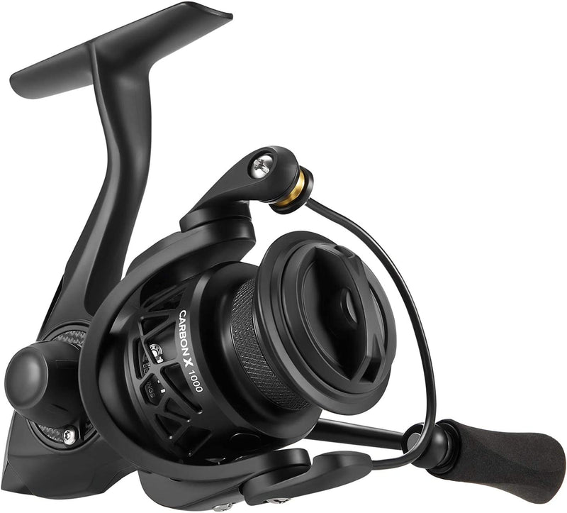 Piscifun Carbon X Spinning Reels, Light to 5.1Oz, 5.2:1-6.2:1 High Speed Gear Ratio, Carbon Frame and Rotor, 10+1 Shielded BB, Smooth Powerful Freshwater and Saltwater Spinning Fishing Reel Sporting Goods > Outdoor Recreation > Fishing > Fishing Reels Piscifun 1000  