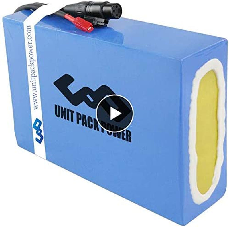 Unit Pack Power Offical (2-5 Days Delivery) 72V/60V/ 52V/48V/36V 20Ah Lithium Ion Electric Bike Battery - Ebike Battery for 2800W -500W Bicycle - E Scooter/Go Kart Battery(W/Charger & BMS Board) Sporting Goods > Outdoor Recreation > Cycling > Bicycles UNIT PACK POWER 52V 20Ah(0-1000W)Top Brand Cell  