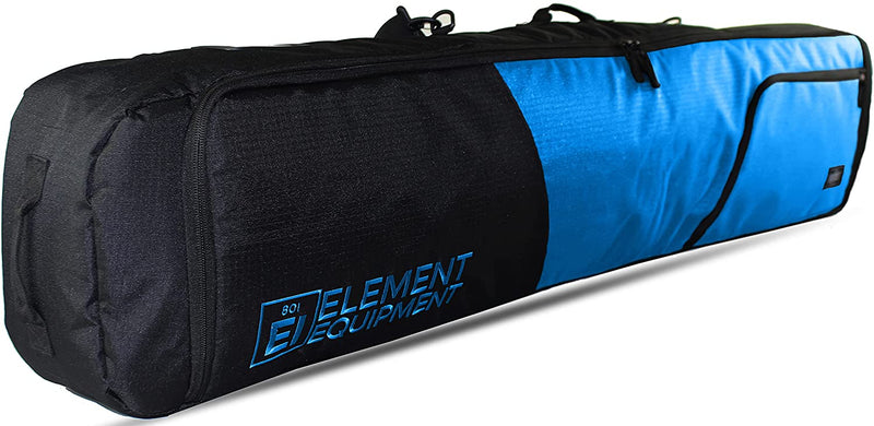 Element Equipment Deluxe Padded Snowboard Bag - Premium High End Travel Bag Sporting Goods > Outdoor Recreation > Fishing > Fishing Rods Element Equipment Blue Ripstop 157 