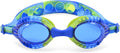 H2O Life Kids Swim Goggles for Girls and Boys Fun Toddler Swimming Eyewear Protection for Children Sporting Goods > Outdoor Recreation > Boating & Water Sports > Swimming > Swim Goggles & Masks H2O Life Blue Popper One Size 