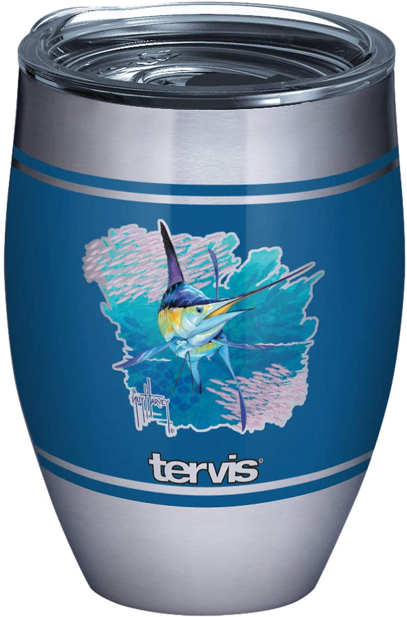 Tervis Made in USA Double Walled Guy Harvey - Offshore Haul Marlin Insulated Tumbler Cup Keeps Drinks Cold & Hot, 16Oz Mug, Classic Home & Garden > Kitchen & Dining > Tableware > Drinkware Tervis Stainless Steel 12oz 