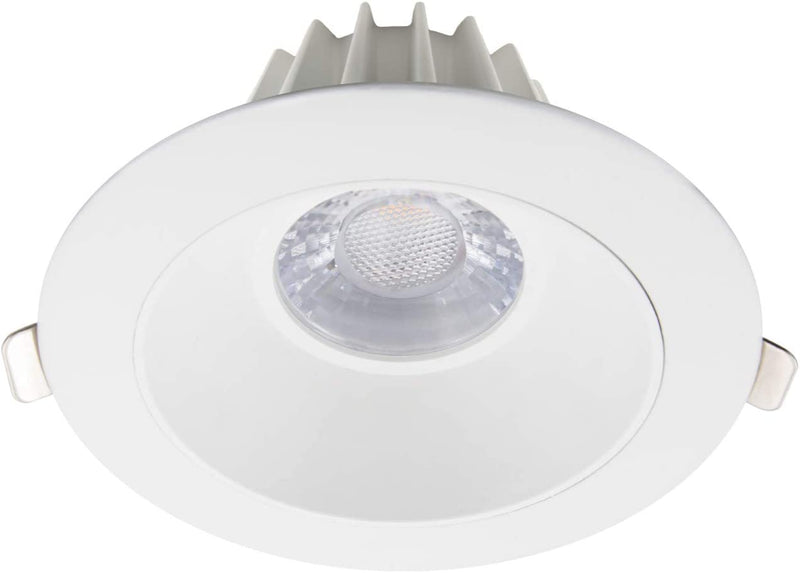 Maxxima 4 In. 2700K Slim Recessed Anti-Glare LED Downlight, Canless IC Rated, 1200 Lumens, 90 CRI Warm White Junction Box Included Home & Garden > Lighting > Flood & Spot Lights Maxxima   