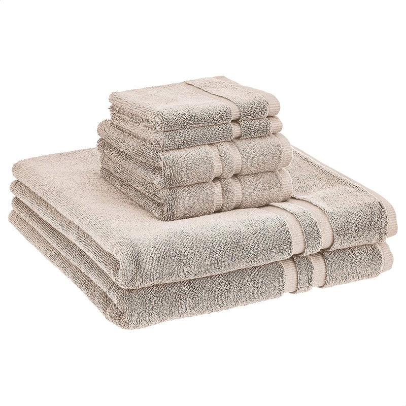 GOTS Certified Organic Cotton Washcloths - 12-Pack, Pristine Snow Home & Garden > Linens & Bedding > Towels KOL DEALS Delicate Fawn 6-Piece Towel Set 