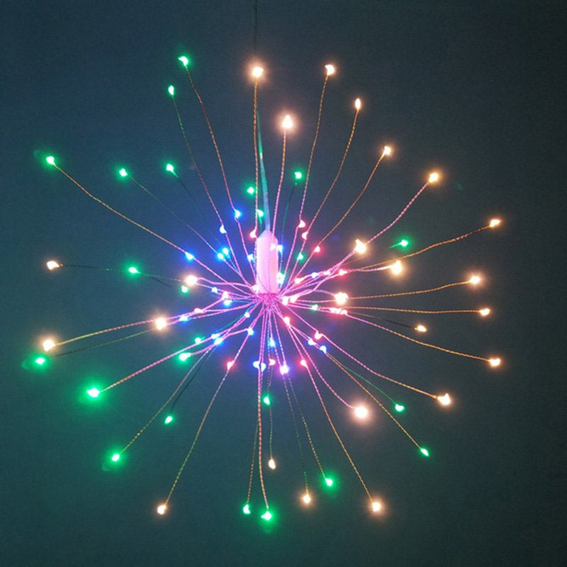Firework Solar Power LED String Copper Wire Fairy Lights Xmas Party Decor Lamp,Suit for Christmas, Halloween,Thanksgiving Day,Mother'S Day,Valentine'S Day,Party Decoration Home & Garden > Decor > Seasonal & Holiday Decorations Topboutique   