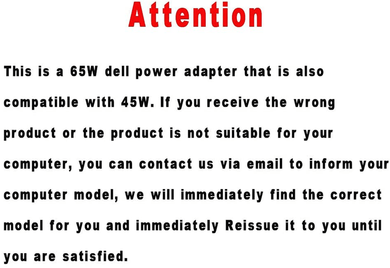 65W&45W AC Adapter Laptop Charger for Dell Inspiron 5570 5559 5558 5555 5566 5567 5593 5759 5755 5758 5767 5770 3590 3580 3558 3580 3583 3585 3558 3567 3493 7558 7370 7437 Power Supply Cord Electronics > Electronics Accessories > Power > Power Adapters & Chargers Dong Guan Simer Electronics Co LTD   
