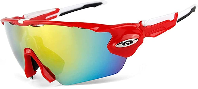 Bicycle Eyewear Glasses Outdoor Sports Cycling Glasses Cycling Glasses Polarized Windproof Myopia Cycling Goggles Sporting Goods > Outdoor Recreation > Cycling > Cycling Apparel & Accessories 2022 White  