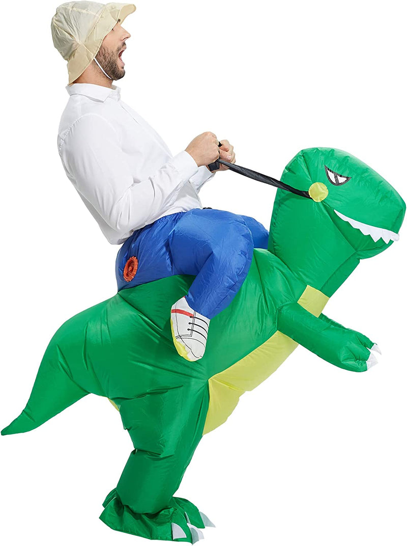 TOLOCO Inflatable Costume Adult and Kid, Inflatable Halloween Costumes for Men, Inflatable Dinosaur Costume, Blow up Costumes