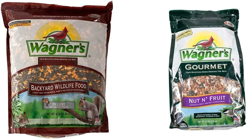 Wagner'S 62046 Backyard Wildlife Food, 8-Pound Bag Animals & Pet Supplies > Pet Supplies > Bird Supplies > Bird Food Wagner's Wildlife Food + Bird Food, 5-Pound  