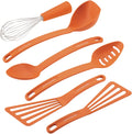 Rachael Ray Gadgets Utensil Kitchen Cooking Tools Set, 6 Piece, Orange Home & Garden > Kitchen & Dining > Kitchen Tools & Utensils Meyer Orange  