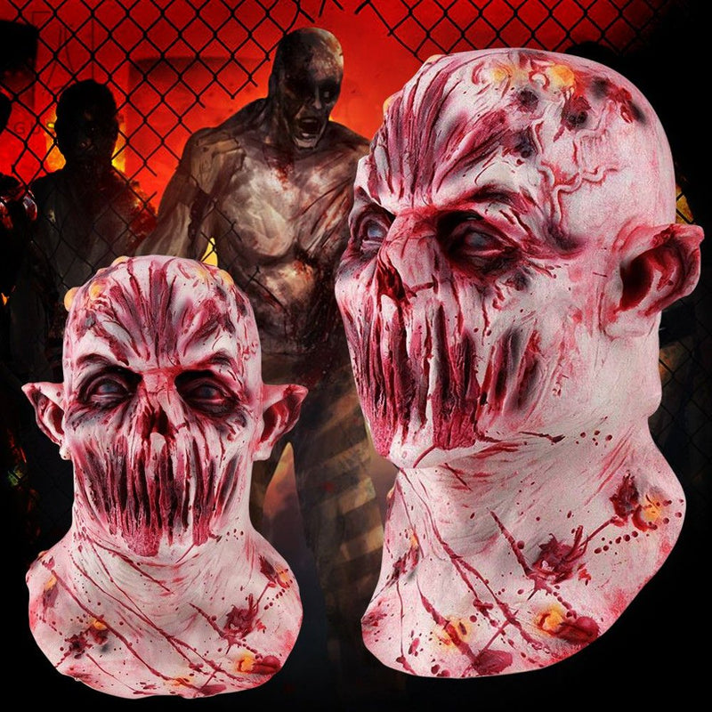 Gustave Zombie Scary Mask Latex Full Head Adult Halloween Mask Party Costume Accessory - One Size Apparel & Accessories > Costumes & Accessories > Masks Gustave   