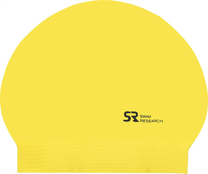 Swim Research Durable Solid Latex Swim Cap Sporting Goods > Outdoor Recreation > Boating & Water Sports > Swimming > Swim Caps Swim Research Yellow  