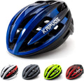 KAPVOE Adult Bike Helmet Cycling Women Men MTB Specialized Adjustable Bicycle Helmets Sporting Goods > Outdoor Recreation > Cycling > Cycling Apparel & Accessories > Bicycle Helmets KAPVOE Navy Black Large 