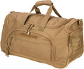 Tactical Military Duffle Bag Gym Bag Travel Sports Bag Outdoor Small Duffel Bag for Men Home & Garden > Household Supplies > Storage & Organization XWL SPORTS Tan-B  