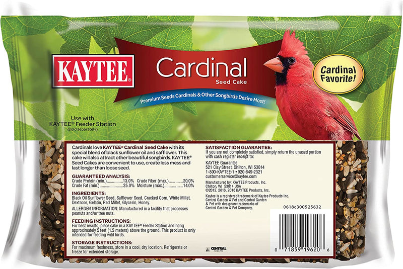 Kaytee Cardinal Cake, 1.85-Pound Animals & Pet Supplies > Pet Supplies > Bird Supplies > Bird Food Central Garden & Pet   