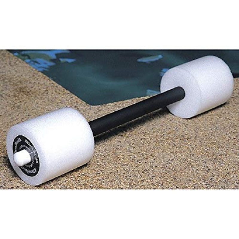 THERABAND Swim Bar with Padded Grip for Buoyancy-Based Swim Training and Swim Lessons, Aquatic Fitness Equipment, Aqua Training Barbell, Water Aerobics Equipment, Swimming Aid for Children to Seniors Sporting Goods > Outdoor Recreation > Boating & Water Sports > Swimming THERABAND   
