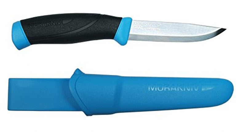 Morakniv Companion Fixed Blade Outdoor Knife with Sandvik Stainless Steel Blade, 4.1-Inch, Orange (M-11824) Sporting Goods > Outdoor Recreation > Fishing > Fishing Rods Industrial Revolution Cyan  