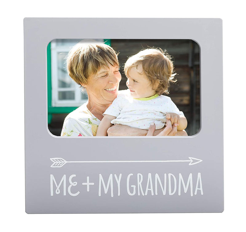 Kate & Milo Me and My Grandma Picture Frame, Best Grandma Ever Mother’S Day Keepsake, Grandparent’S Day Photo Frame Accessory, Gray Home & Garden > Decor > Picture Frames Kate & Milo Me and My Grandma Frame  