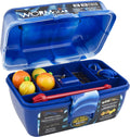 Worm Gear 88 Piece Loaded Tackle Box Sporting Goods > Outdoor Recreation > Fishing > Fishing Tackle WORM GEAR Blue  