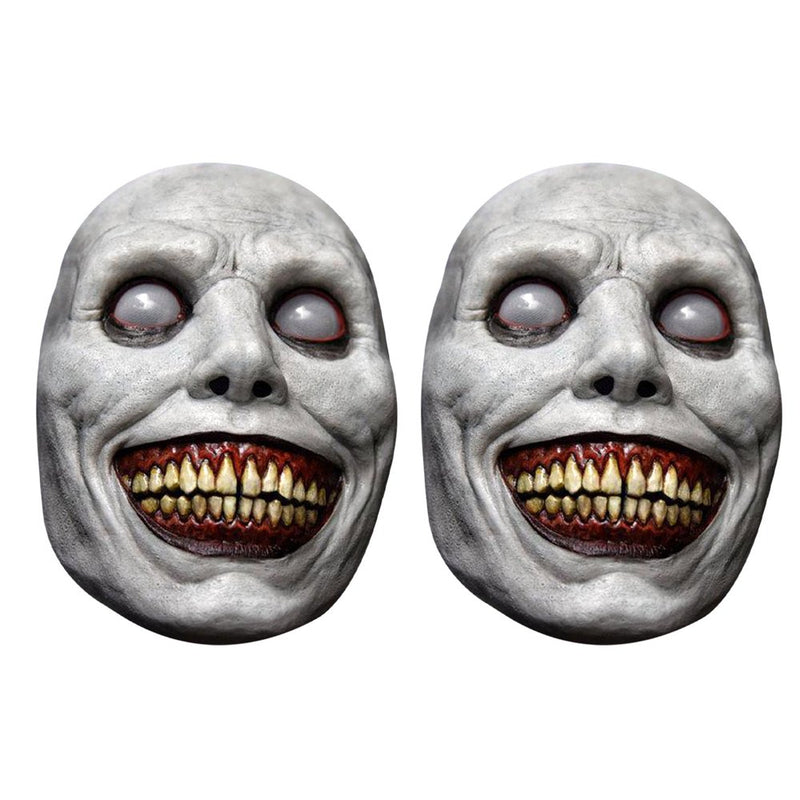 Imestou Kids Toys Cosplay Horror Creepy Wrinkle Face Mask Halloween Party Carnival Props Apparel & Accessories > Costumes & Accessories > Masks iMESTOU   