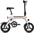 Jasion EB3 Electric Bike for Adults Foldable Ebike for Adults 350W Motor, 36V Lithium Battery,3 Levels Pedal Assist, 14" Teens Folding Electric Bicycles for Commuter, Exercise