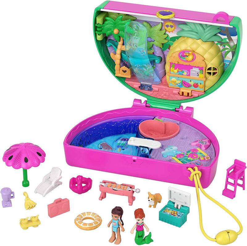 Polly Pocket Doll and Accessories, Compact with Micro Bella and Friend Dolls, 5 Reveals, Soccer Squad Sporting Goods > Outdoor Recreation > Winter Sports & Activities Mattel Watermelon  
