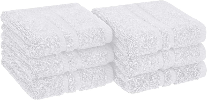 GOTS Certified Organic Cotton Washcloths - 12-Pack, Pristine Snow Home & Garden > Linens & Bedding > Towels KOL DEALS Pristine Snow 6-Pack Hand Towels 
