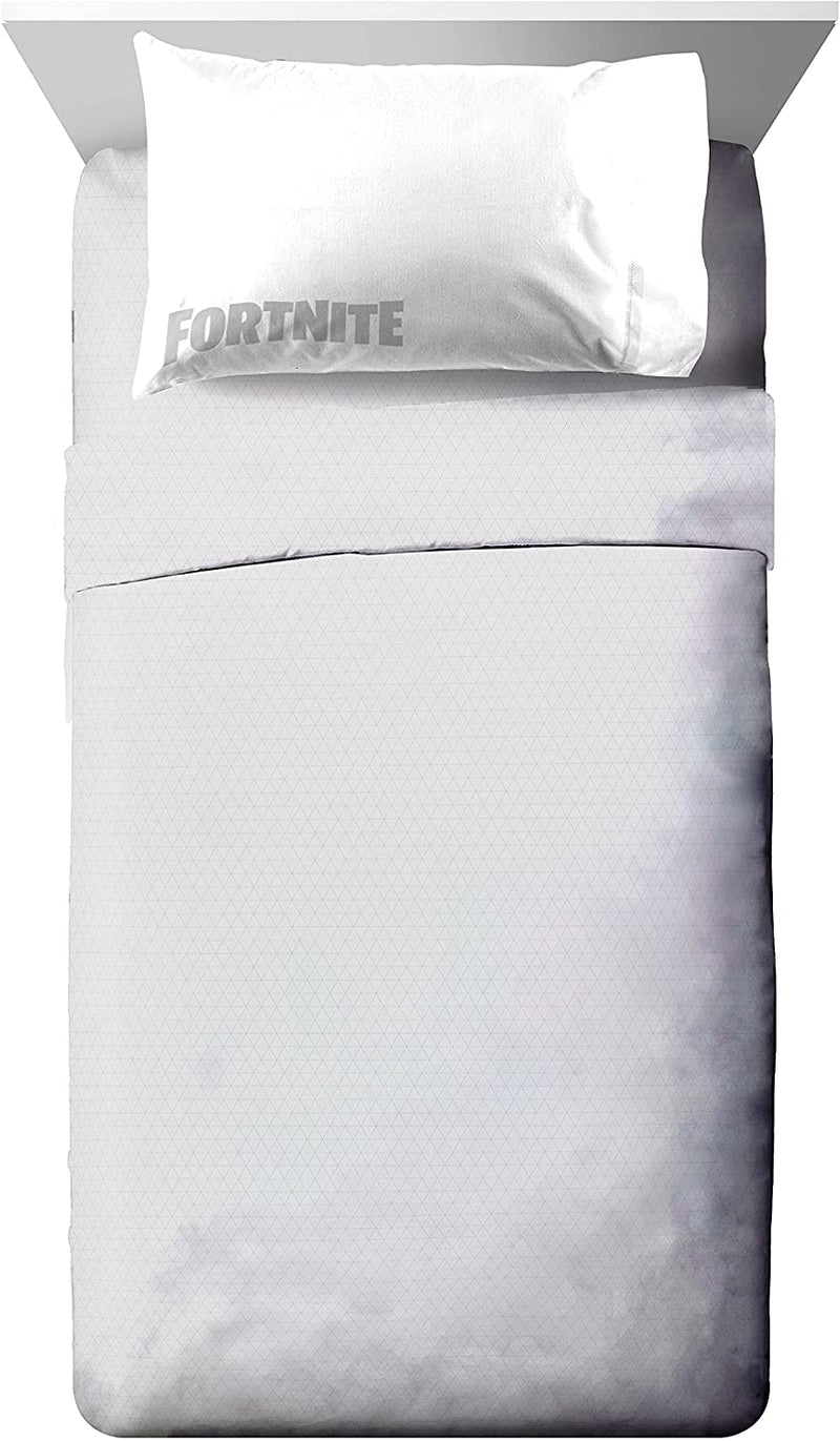 Jay Franco Fortnite Trooper 5 Piece Twin Bed Set - Includescomforter & Sheet Set Bedding - Super Soft Fade Resistant Microfiber (Official Fortnite Product) Home & Garden > Linens & Bedding > Bedding Jay Franco   