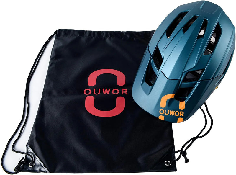 OUWOR Mountain Bike MTB Helmet for Adults and Youth Sporting Goods > Outdoor Recreation > Cycling > Cycling Apparel & Accessories > Bicycle Helmets OUWOR   