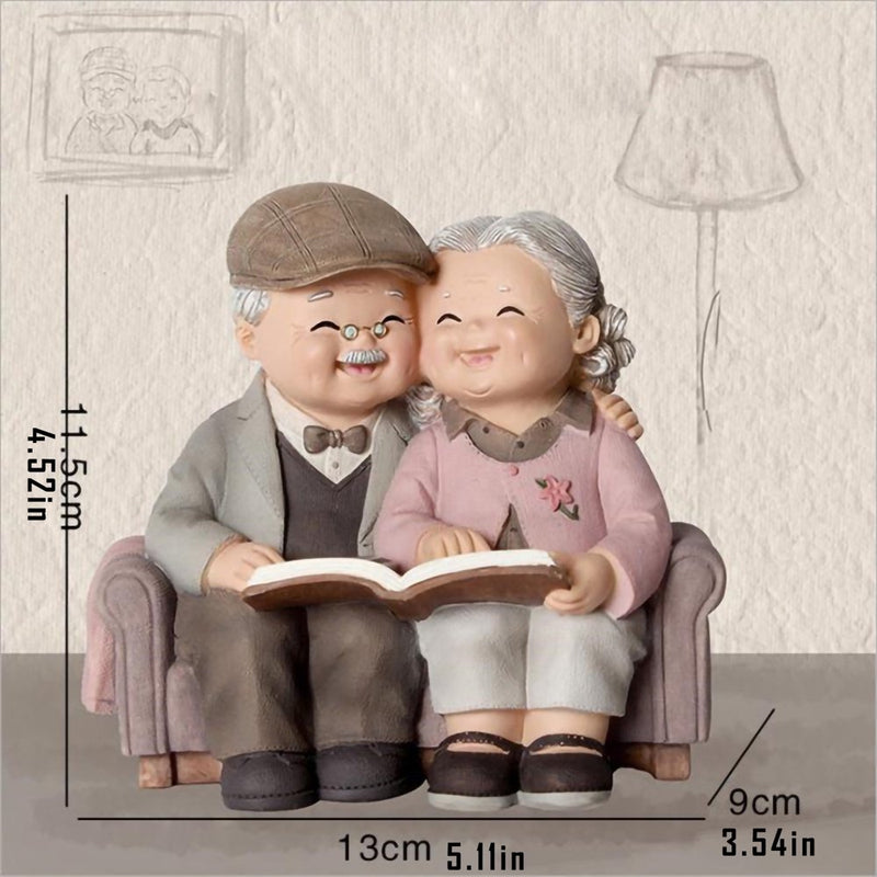 Exywaves Decoration for Home Decor Valentine'S Day Sweetheart Lovers Stay Together and Present a Gift Home & Garden > Decor > Seasonal & Holiday Decorations Exywaves   