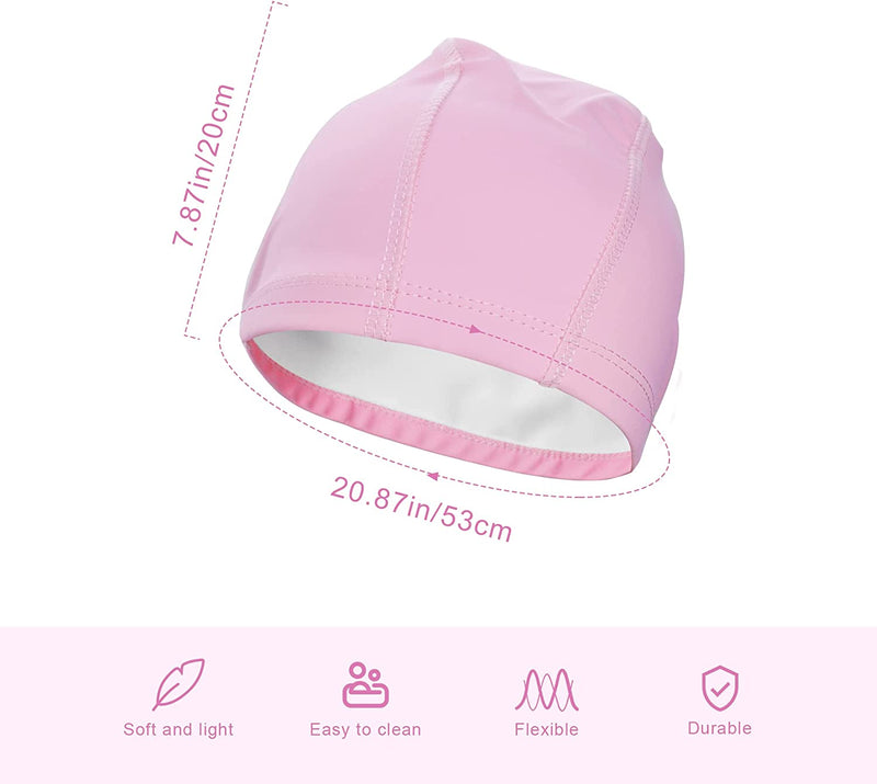Swimming Pool Swimming Cap for Adults Soft PU Fabric Swimming Cap for Unisex Adult Men Women Sporting Goods > Outdoor Recreation > Boating & Water Sports > Swimming > Swim Caps YMIFEEY   
