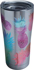 Tervis Watercolor Pineapples Tumbler with Wrap and Turquoise Lid 16Oz, Clear Home & Garden > Kitchen & Dining > Tableware > Drinkware Tervis Stainless Steel 20oz 
