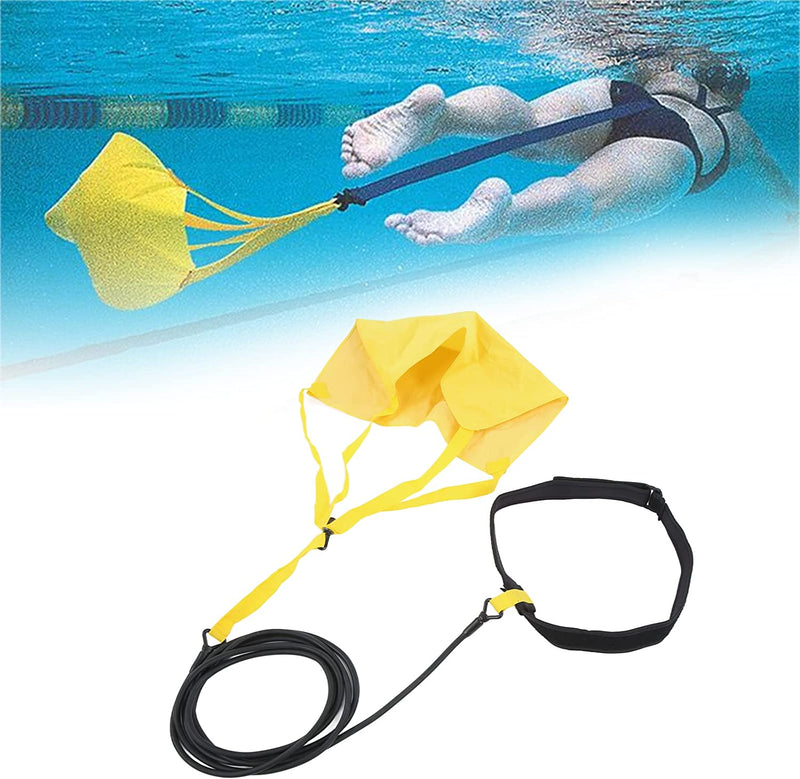 Swimming Training Equipment, Soft Bright Color Wear Resistant Resistant to Pulling Swim Parachute for Swimming Training Sporting Goods > Outdoor Recreation > Boating & Water Sports > Swimming WESE   